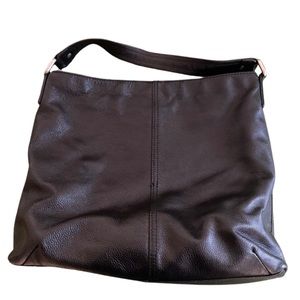 Kooba Hobo Black Pebbled Leather Bag